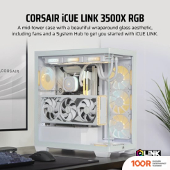 Корпус Corsair ICUE LINK 3500X RGB CC-9011281-WW (120760)