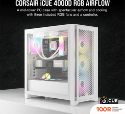 Корпус Corsair ICUE 4000D RGB AIRFLOW CC-9011241-WW (120746)