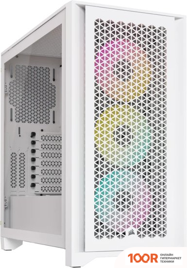 Корпус Corsair ICUE 4000D RGB AIRFLOW CC-9011241-WW (120746)