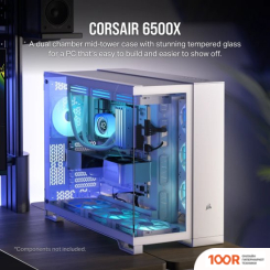 Корпус Corsair 6500X DUAL CHAMBER CC-9011258-WW (120733)