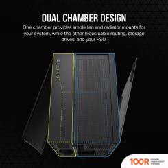 Корпус Corsair 6500D AIRFLOW DUAL CHAMBER CC-9011259-WW (120731)