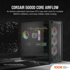 Корпус Corsair 5000D CORE AIRFLOW CC-9011261-WW (120728)