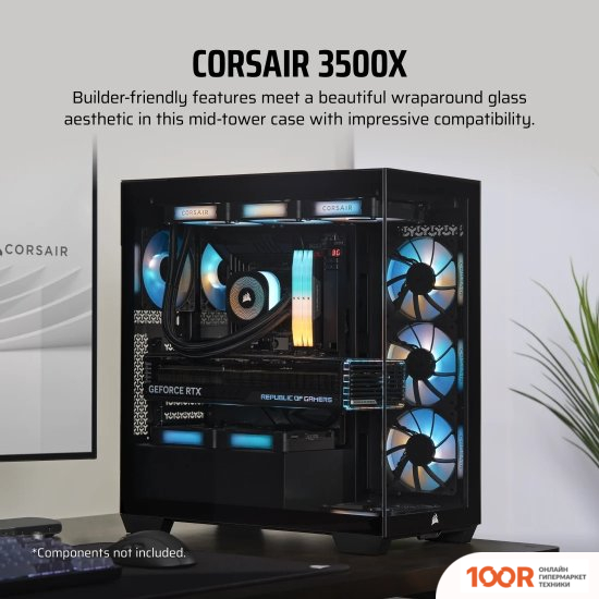 Корпус Corsair 3500X CC-9011276-WW (120718)
