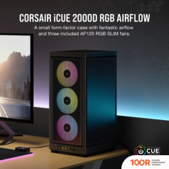 Корпус Corsair 2000D RGB AIRFLOW CC-9011246-WW (120705)