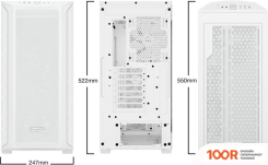 Корпус be quiet! SHADOW BASE 800 FX WHITE BGW64 (120532)