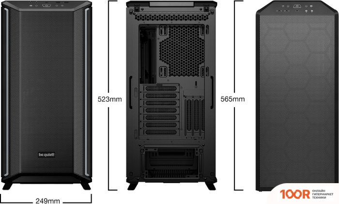Корпус be quiet! DARK BASE 701 BLACK BGW58 (120508)