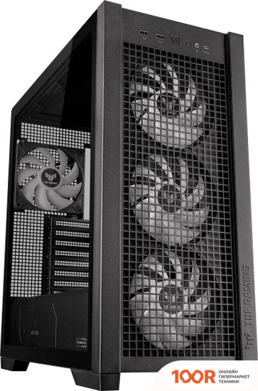 Корпус ASUS TUF GAMING GT302 ARGB (ЧЕРНЫЙ) (120485)