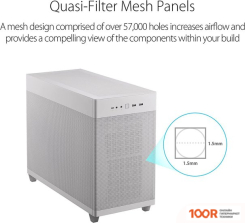 Корпус ASUS PRIME AP201 (БЕЛЫЙ) (120467)