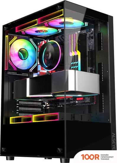 Корпус ALSEYE SPIDER (ЧЕРНЫЙ) (120451)