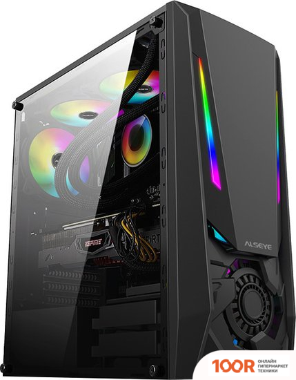 Корпус ALSEYE REACTOR (ЧЕРНЫЙ) (120448)