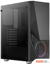 Корпус AeroCool ZAURON SATURN FRGB-G-BK-V1 (120417)