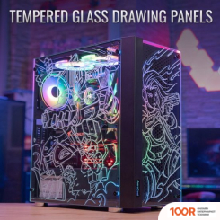 Корпус AeroCool SKRIBBLE SKRIBBLE-G-BK-V1 (120396)