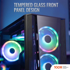 Корпус AeroCool PRISM-G-BK-V2 (120378)