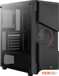 Корпус AeroCool MENACE SATURN FRGB-G-BK-V1 (120366)
