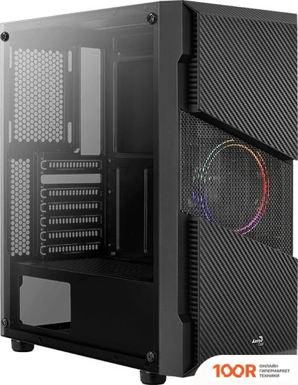 Корпус AeroCool MENACE SATURN FRGB-G-BK-V1 (120366)