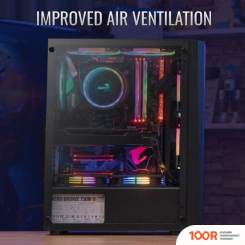 Корпус AeroCool DELTA DELTA-G-BK-V1 (120340)