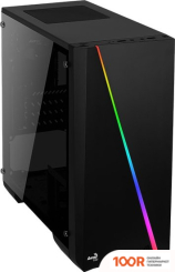 Корпус AeroCool CYLON MINI TEMPERED GLASS (ЧЕРНЫЙ) (120337)