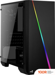 Корпус AeroCool CYLON MINI TEMPERED GLASS (ЧЕРНЫЙ) (120337)