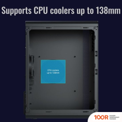 Корпус AeroCool CS-110-S-BK-V1 (120333)