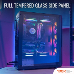 Корпус AeroCool BEAM-G-BK-V2 (120315)