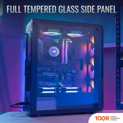 Корпус AeroCool BEAM-G-BK-V1 (120314)