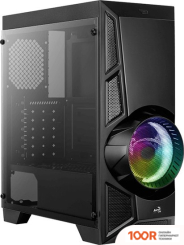 Корпус AeroCool AEROENGINE RGB TEMPERED GLASS RGB-G-BK-V2 (120304)