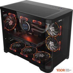 Корпус 1stPlayer UVIEW UV6 (ЧЕРНЫЙ) (120160)