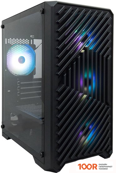 Корпус 1stPlayer TRILOBITE T5 ARGB (ЧЕРНЫЙ) (120150)