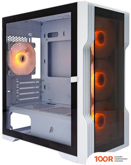 Корпус 1stPlayer TRILOBITE T3-G ARGBT3-G-WH-4F7-W (120145)