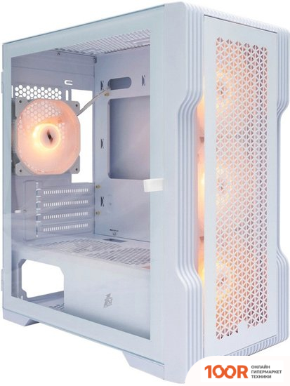 Корпус 1stPlayer TRILOBITE T3 ARGB T3-WH-4F7-W (120138)