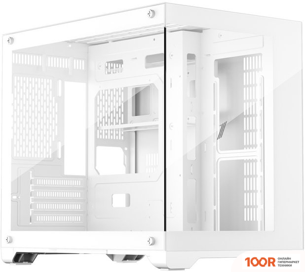 Корпус 1stPlayer MV6-TRANSPARENT (БЕЛЫЙ) (120112)