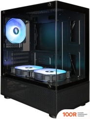 Корпус 1stPlayer MIKU MI2-A ARGB (ЧЕРНЫЙ) (120091)