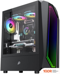 Корпус 1stPlayer INFINITE SPACE IS-6 (ЧЕРНЫЙ) (120072)