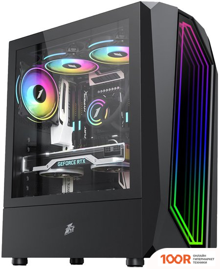 Корпус 1stPlayer INFINITE SPACE IS-6 (ЧЕРНЫЙ) (120072)