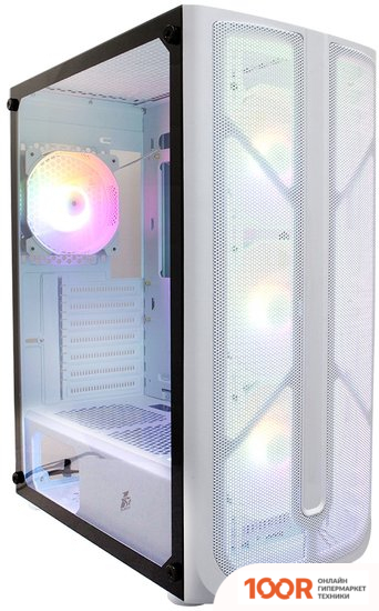 Корпус 1stPlayer FIREBASE X4-WH-4F1-W (120058)