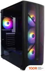 Корпус 1stPlayer FIREBASE X4-BK-4F1 (120055)