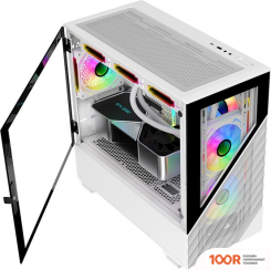 Корпус 1stPlayer DK D7 D7-WH-3F1-W (120029)