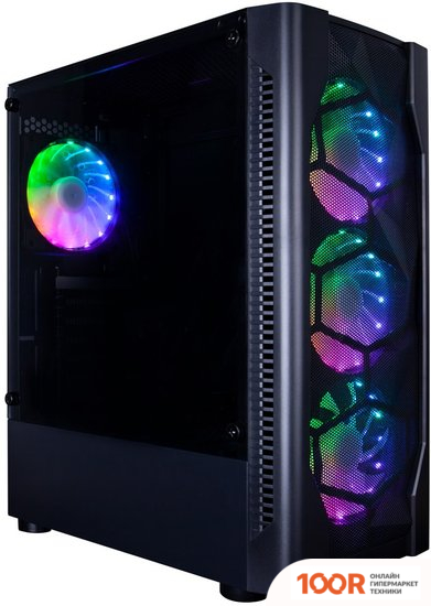 Корпус 1stPlayer D4-BK-4G6 (120018)