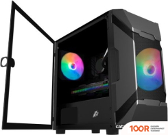 Корпус 1stPlayer D3-A-BK-2G6P (120016)