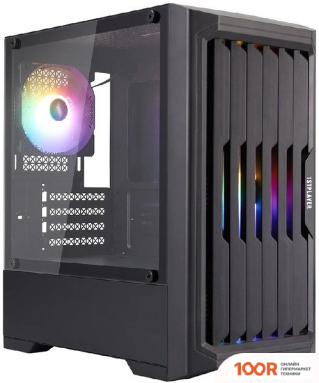 Корпус 1stPlayer BULLET HUNTER H2 FRGB (ЧЕРНЫЙ) (120013)