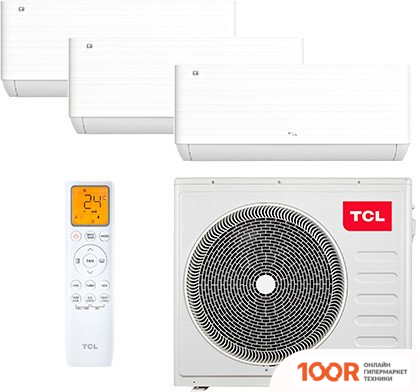 Кондиционер TCL FREE MATCH INVERTER FMA-2713HD/DVO 09+09+09 (119726)