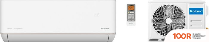 Кондиционер Roland WIZARD INVERTER 2023 RDI-WZ09HSS/N2 (119270)