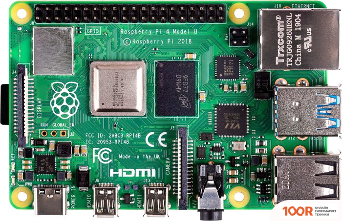 Компьютер Raspberry PI 4 MODEL B 8GB (112415)
