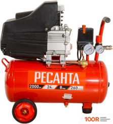 Компрессор Ресанта КП-24/260М 74/7/3 (74970)