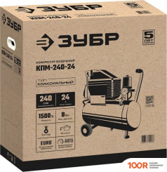Компрессор Зубр КПМ-240-24 (74943)