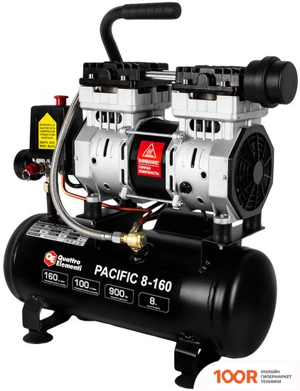Компрессор Quattro Elementi PACIFIC 8-160 (74859)