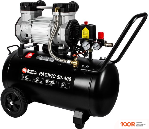 Компрессор Quattro Elementi PACIFIC 50-400 (74858)