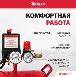 Компрессор MTX КР2500/80 (74776)