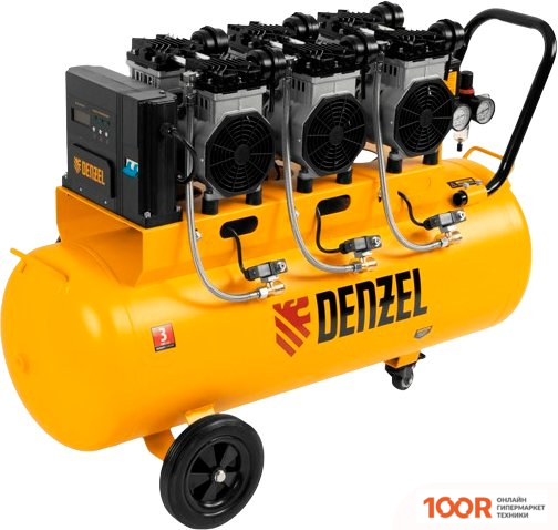 Компрессор Denzel DLS 3300/100 (74566)