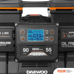 Компрессор Daewoo Power DAC 90S LI SET (С 1-ИМ АКБ) (74519)